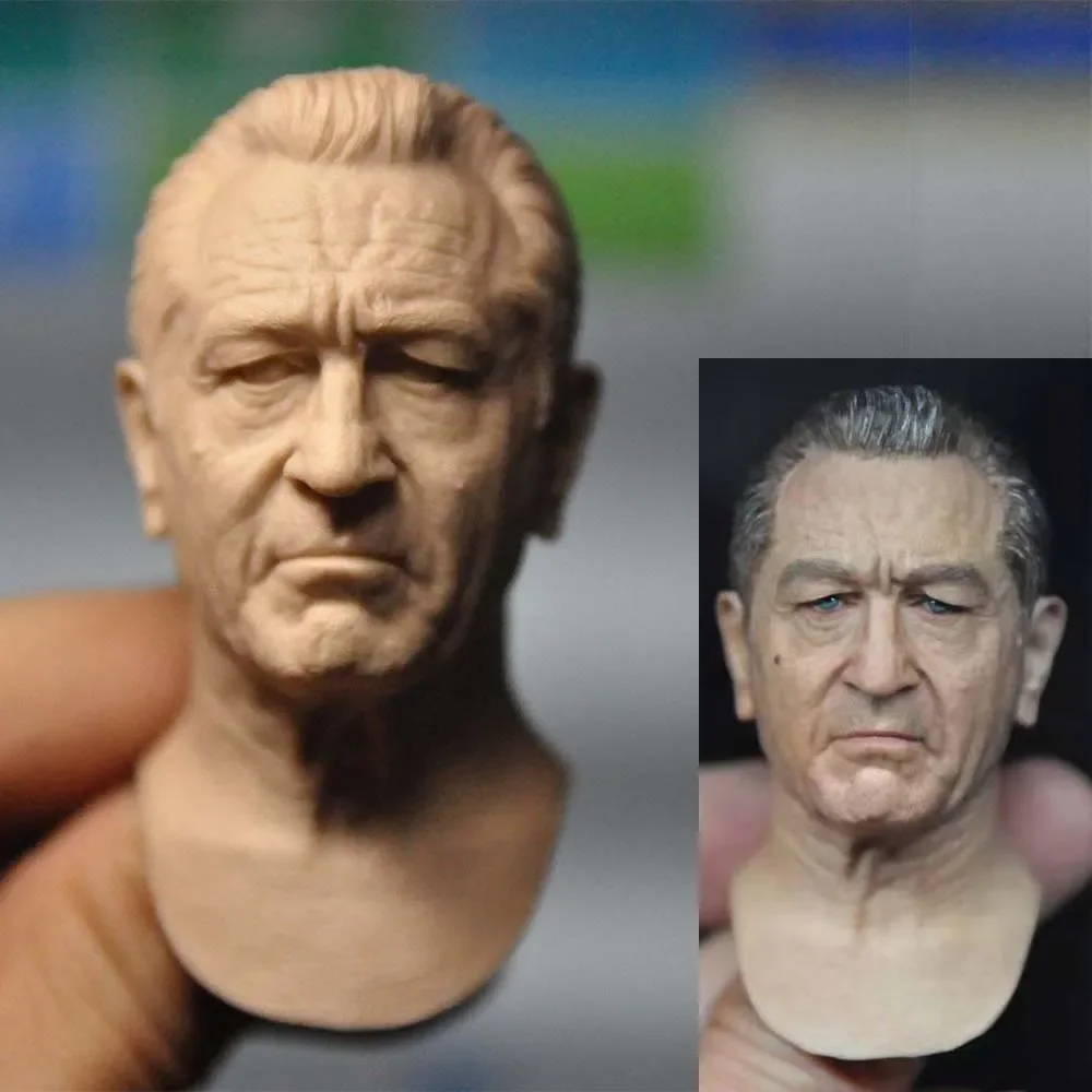 1/6 Die-cast Resin Model Assembly Kit Robert De Niro Head Sculpture Model Toys (55mm) Unpainted Free Shipping
1/6 Die-cast Resin Model Assembly Kit Robert De Niro Head Sculpture Model Toys (55mm) Unpainted Free Shipping