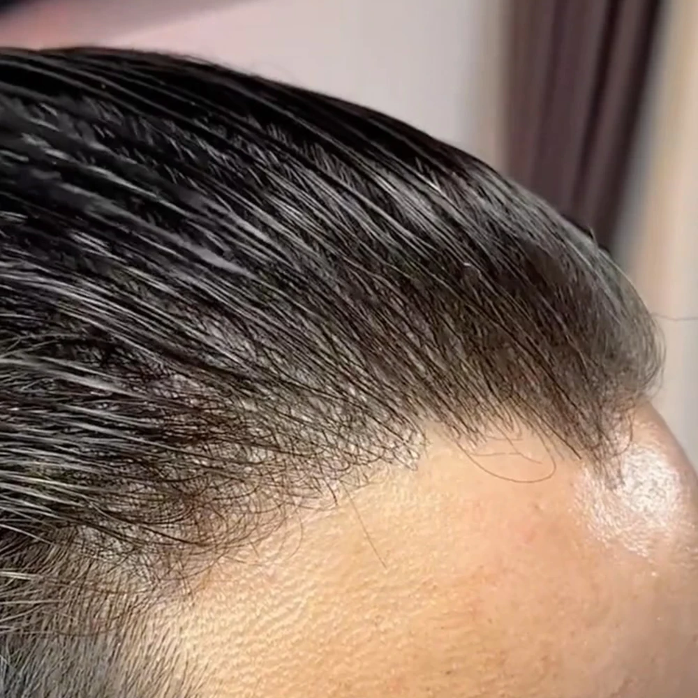 80%Density Super Natural Hairline 0.03mm Ultra Thin Skin Invisible Men Toupee Brown Blonde Grey Hair Capillary Prosthesis System
80%Density Super Natural Hairline 0.03mm Ultra Thin Skin Invisible Men Toupee Brown Blonde Grey Hair Capillary Prosthesis System