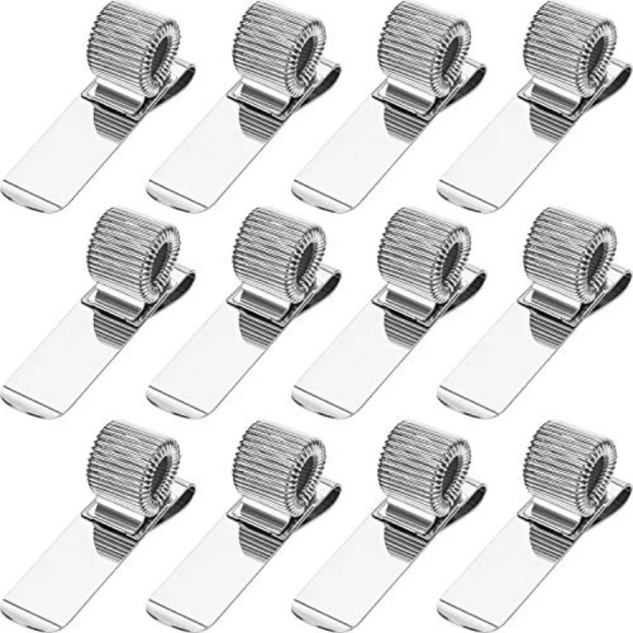 12 Pcs Pen Holders for Clipboard Metal Pen Clip Holder Attachment with Adjustable Spring Loops Organizer Manganese Steel Clip f
12 Pcs Pen Holders for Clipboard Metal Pen Clip Holder Attachment with Adjustable Spring Loops Organizer Manganese Steel Clip f