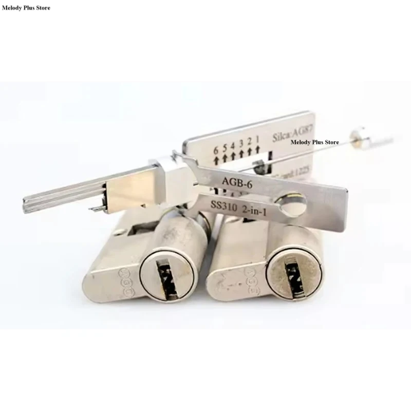 1PCS SS302 SS310 SS304 SS305 SS00 2026 NEW 2-in-1 Civil Lock Pick Tool Decoder Set Professional Locksmith for Cylinder Opening
1PCS SS302 SS310 SS304 SS305 SS00 2026 NEW 2-in-1 Civil Lock Pick Tool Decoder Set Professional Locksmith for Cylinder Opening
