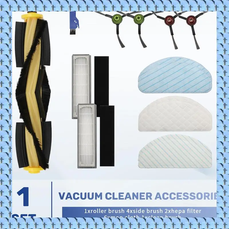 NOCM Accessory Set Replacement Parts For Ecovacs Deebot T8/T8 AIVI/N8 Pro/T9/T9MAX/T9 Power Vacuum Cleaner Parts
NOCM Accessory Set Replacement Parts For Ecovacs Deebot T8/T8 AIVI/N8 Pro/T9/T9MAX/T9 Power Vacuum Cleaner Parts