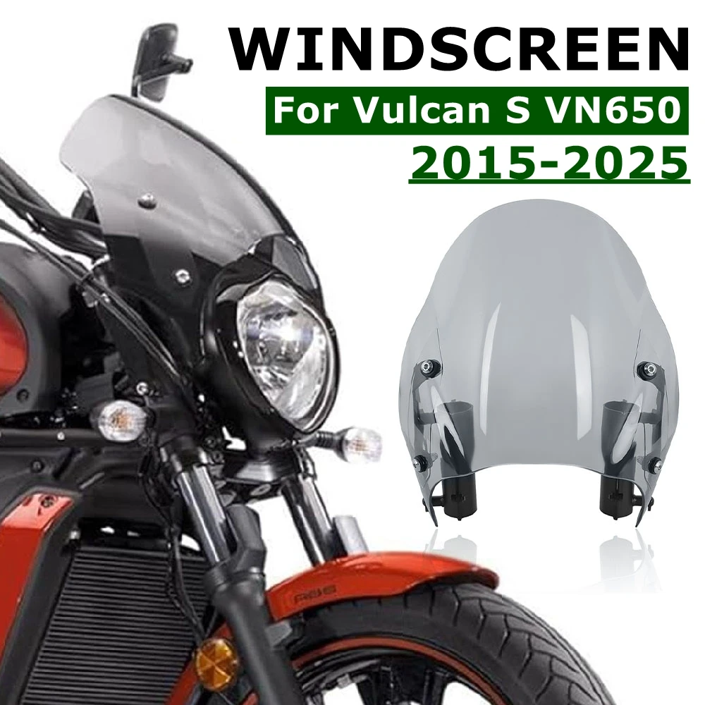 Motorcycle Windshield For Kawasaki VN650 Vulcan S 650 VN 650 Cafe ABS 2015-2026 Windscreen Wind Screen Deflectors Visor Fairing
Motorcycle Windshield For Kawasaki VN650 Vulcan S 650 VN 650 Cafe ABS 2015-2026 Windscreen Wind Screen Deflectors Visor Fairing