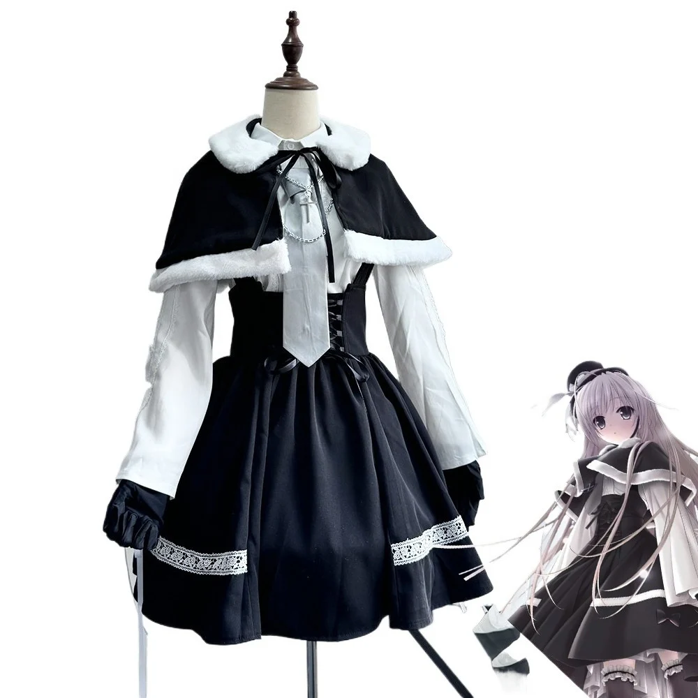 Anime Yosuga No Sora Kasugano Sora Cosplay Dress Costume Women's Cute Winter Daily Outfits for Halloween Comic Con Fancy Party
Anime Yosuga No Sora Kasugano Sora Cosplay Dress Costume Women's Cute Winter Daily Outfits for Halloween Comic Con Fancy Party