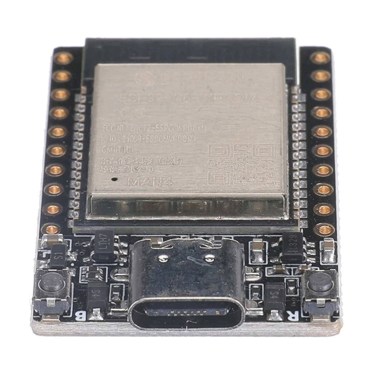 T07C-ESP32-C6 Development Board ESP32-C6 Series Module WiFi6 ESP32 Board Microcontroller Module Board
T07C-ESP32-C6 Development Board ESP32-C6 Series Module WiFi6 ESP32 Board Microcontroller Module Board