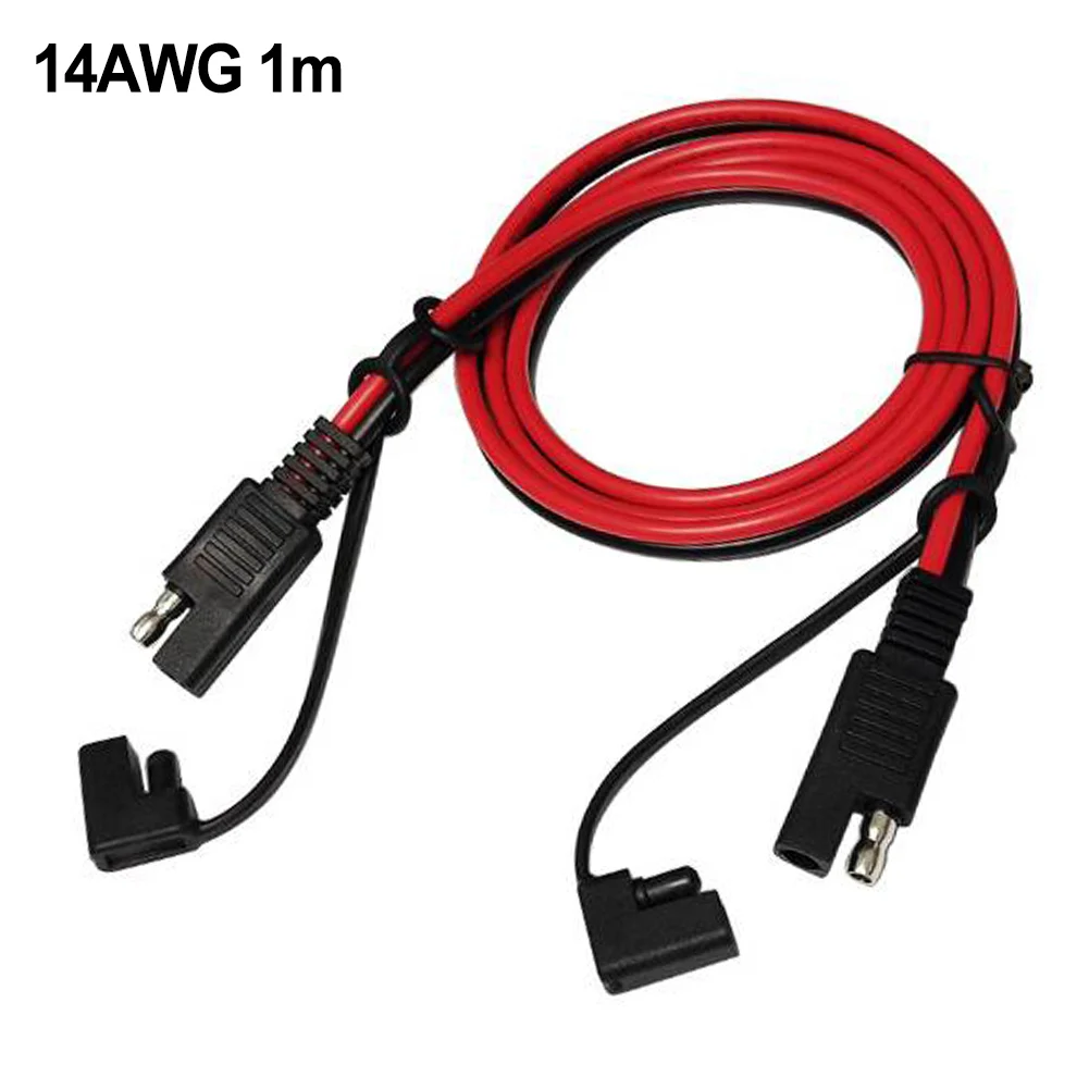 Black Red 14AWG Wire Harness SAE Extension Cable For Motorcycles Waterproof Connector Cap Robust Construction Design
Black Red 14AWG Wire Harness SAE Extension Cable For Motorcycles Waterproof Connector Cap Robust Construction Design