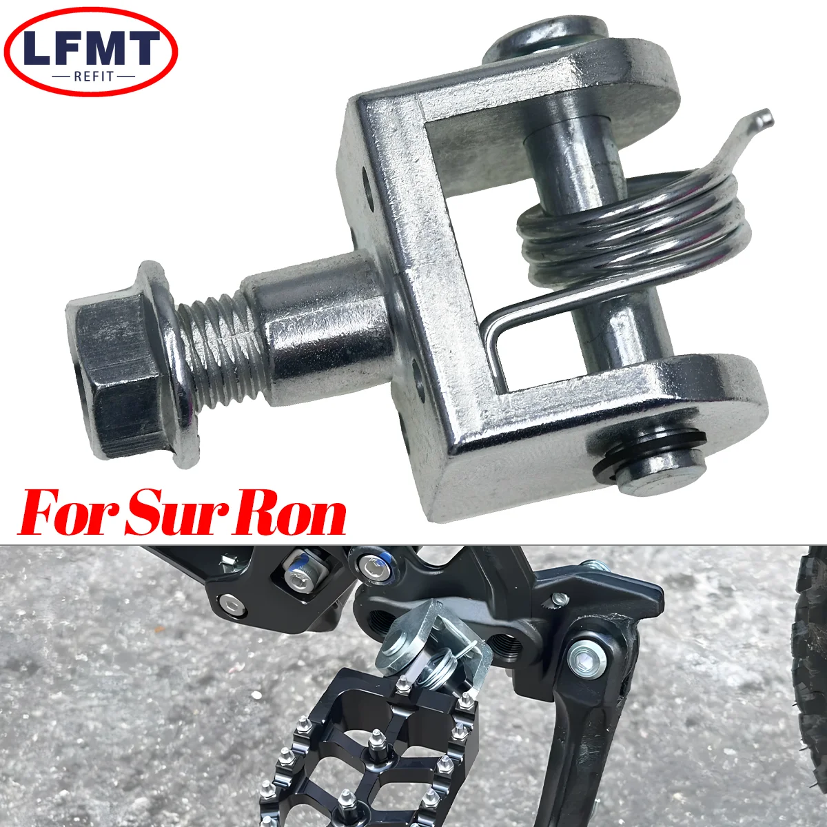 For Sur ron Light Bee X/S For Segway X160 X260 Electric Motorcycle Foot Pegs Fixing Bracket Rests Pedal Mount Support Bracket
For Sur ron Light Bee X/S For Segway X160 X260 Electric Motorcycle Foot Pegs Fixing Bracket Rests Pedal Mount Support Bracket