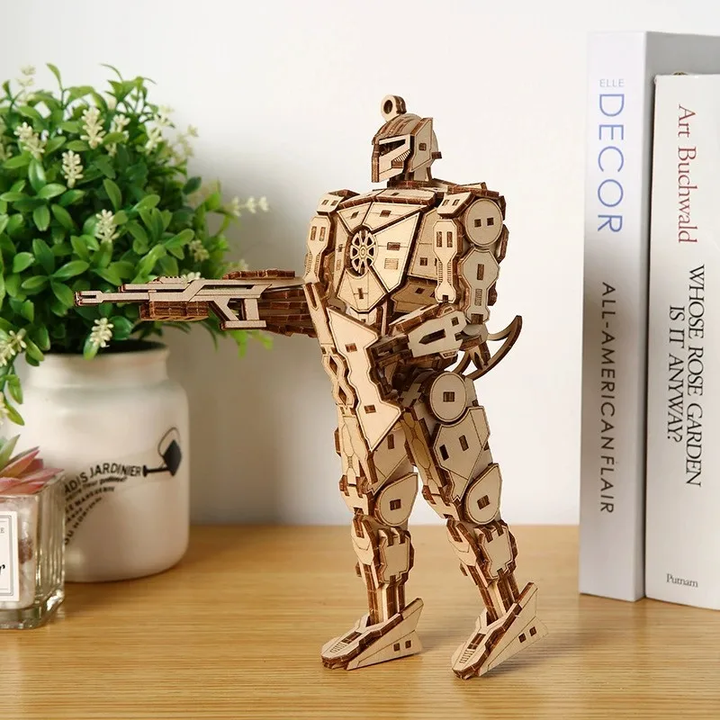 Новый 3D-робот: деревянный стерео-пазл-конструктор для самостоятельной сборки, модель для мальчиков и взрослых, креативный подарок, украшение для дома, научно-фантастический дизайн
Новый 3D-робот: деревянный стерео-пазл-конструктор для самостоятельной сборки, модель для мальчиков и взрослых, креативный подарок, украшение для дома, научно-фантастический дизайн