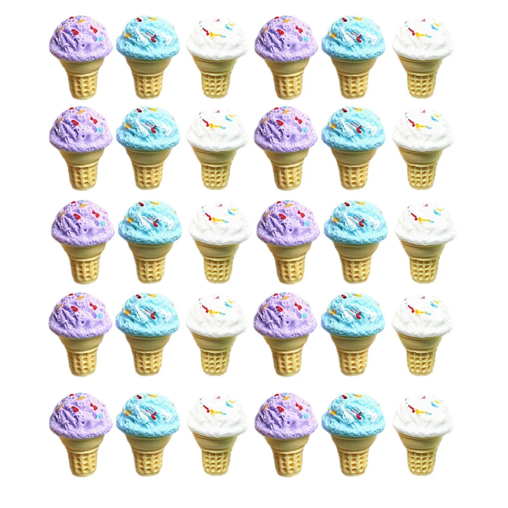 30 Pcs Simulation Ice Cream Toys Realistic Plastic Cone Kids Pretend Play House Decor Mini Food Props Interactive Parent
30 Pcs Simulation Ice Cream Toys Realistic Plastic Cone Kids Pretend Play House Decor Mini Food Props Interactive Parent