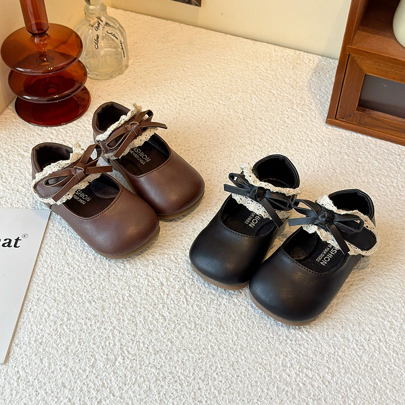 Новые весенне-осенние детские туфли принцессы с кружевным бантом и мелким открытием, детские туфли для маленьких девочек
Новые весенне-осенние детские туфли принцессы с кружевным бантом и мелким открытием, детские туфли для маленьких девочек