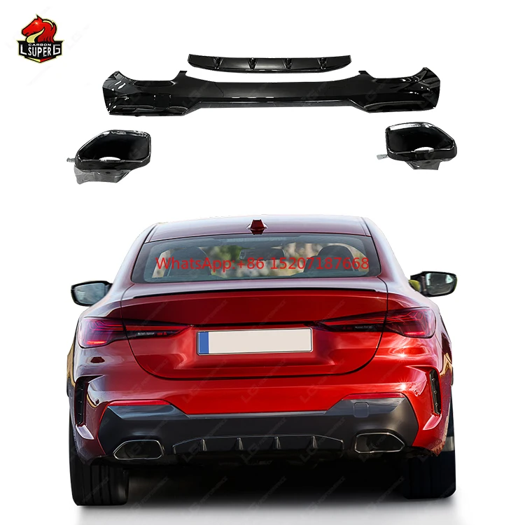 High Quality M440 Style Diffuser For BMW G22 Perfect Fitment Lower Rear Lip Bumper Diffuser Gloss Black
High Quality M440 Style Diffuser For BMW G22 Perfect Fitment Lower Rear Lip Bumper Diffuser Gloss Black