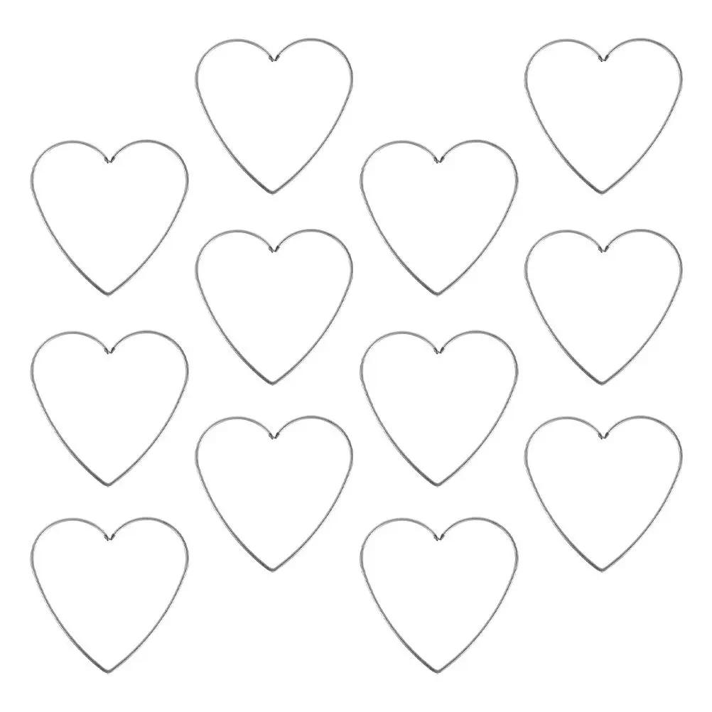 12Pcs Elegant Heart Iron Rings for Dreamcatchers DIY Crafting Metal Craft Hoops Wedding Floral Decor Shower Bedroom Wall
12Pcs Elegant Heart Iron Rings for Dreamcatchers DIY Crafting Metal Craft Hoops Wedding Floral Decor Shower Bedroom Wall