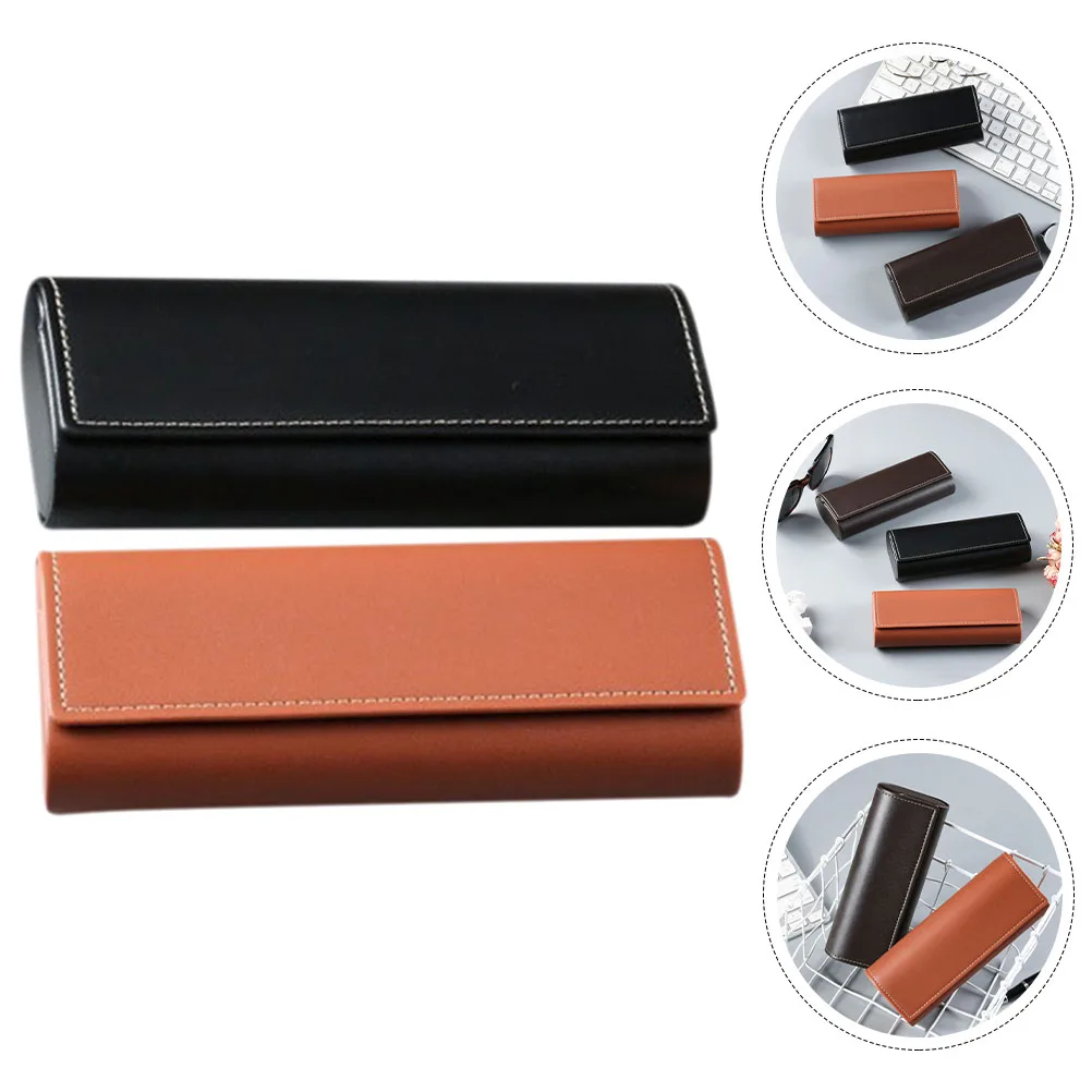 2pcs Glasses Case Eyeglasses Holder Artificial Travel Sunglasses Box Outdoor Anti pressure Storage Protective
2pcs Glasses Case Eyeglasses Holder Artificial Travel Sunglasses Box Outdoor Anti pressure Storage Protective