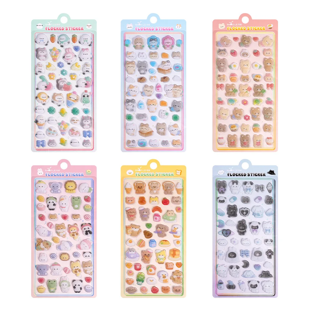 3D Puffy Bubble Stickers Cute Cartoon Waterproof Self-adhesive DIY Scrapbooking Journal Decoration Kids Gift Toys
3D Puffy Bubble Stickers Cute Cartoon Waterproof Self-adhesive DIY Scrapbooking Journal Decoration Kids Gift Toys