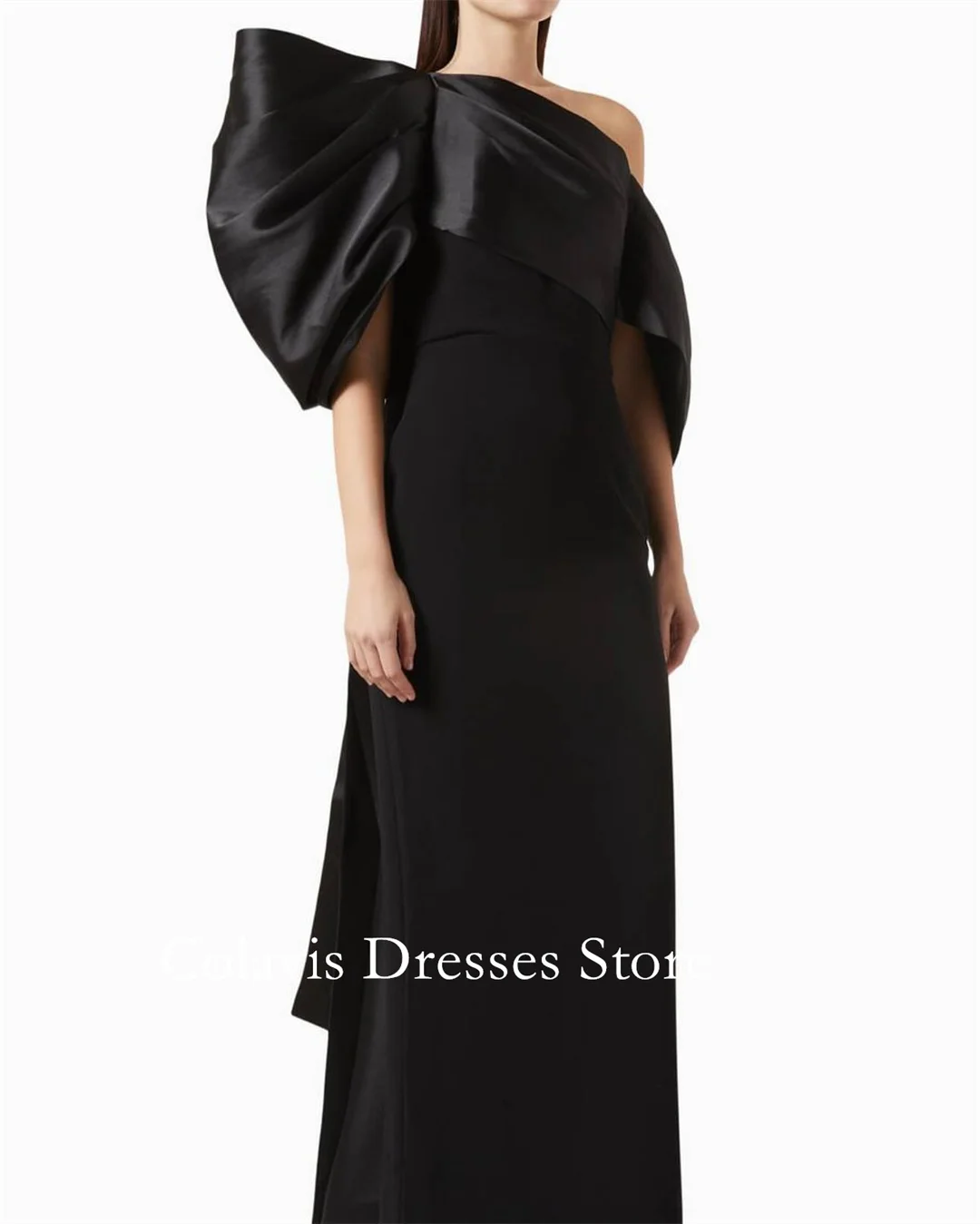 2025 Customized Off Shoulder Black Mermaid Puff Sleeves Prom Dresses Evening Dress Women Evening Gowns Formal Party Dress
2025 Customized Off Shoulder Black Mermaid Puff Sleeves Prom Dresses Evening Dress Women Evening Gowns Formal Party Dress