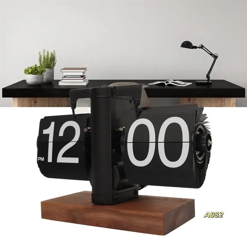 Digital Flip Down Clock Retro Automatic Turning Battery Operated Mechanical Clock For Home Room Office Decoration
Digital Flip Down Clock Retro Automatic Turning Battery Operated Mechanical Clock For Home Room Office Decoration