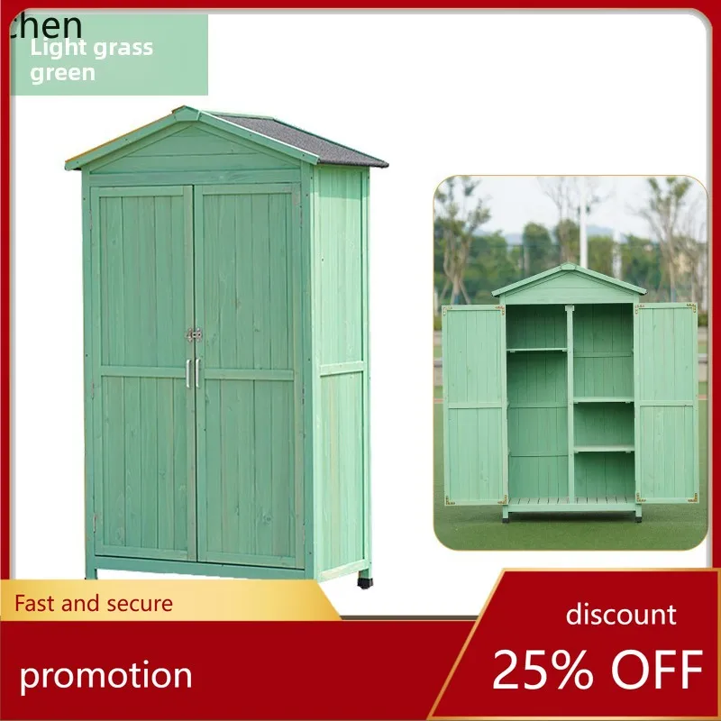 ZML Outdoor Solid Wood Tool Storage Cabinet Rainproof Sunproof Garden Outdoor Miscellaneous Storage Box
ZML Outdoor Solid Wood Tool Storage Cabinet Rainproof Sunproof Garden Outdoor Miscellaneous Storage Box