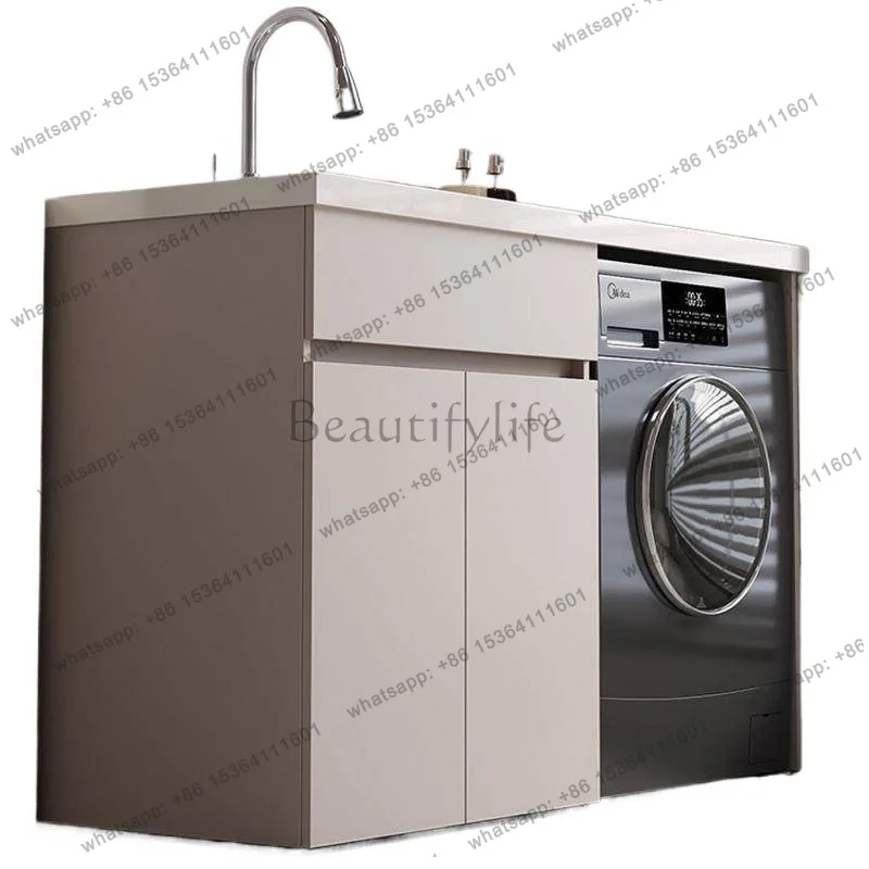 Creative Balcony Laundry Cabinet Laundry Tub with Washboard Washing Machine Cabinet Bathroom Cabinet Arredo Bagno
Creative Balcony Laundry Cabinet Laundry Tub with Washboard Washing Machine Cabinet Bathroom Cabinet Arredo Bagno