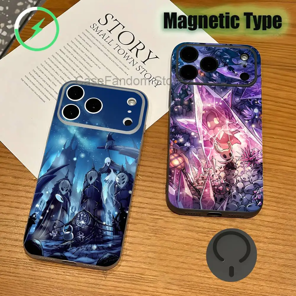 Hot H-Hollow K-Knight Game For iPhone 17,16,15,14,13,12,11,Pro,Max,Plus Magnetic Wireless Charging Transparent gray Phone Case
Hot H-Hollow K-Knight Game For iPhone 17,16,15,14,13,12,11,Pro,Max,Plus Magnetic Wireless Charging Transparent gray Phone Case