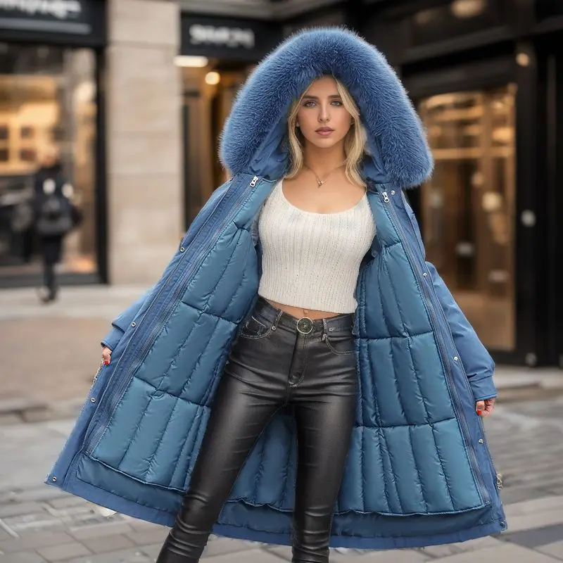 Парка женская белая осенняя в французском стиле, свободное пальто с подкладкой, имитация лосины, с мехом лисы, на боковых пуговицах, спортивная строчка, молодежный тренд для пар
Парка женская белая осенняя в французском стиле, свободное пальто с подкладкой, имитация лосины, с мехом лисы, на боковых пуговицах, спортивная строчка, молодежный тренд для пар