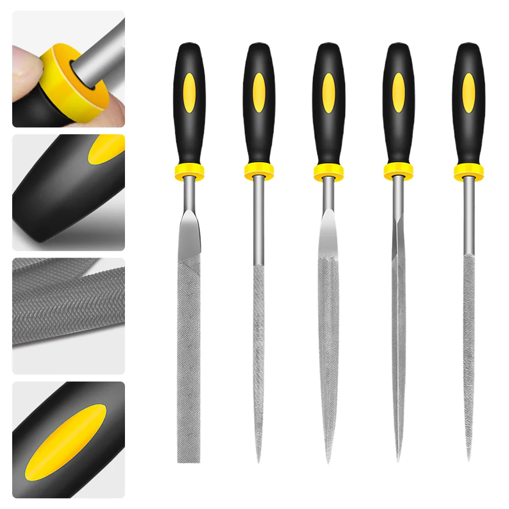 5 Pcs File Metal Polishing Steel Tool Diamond Practical Grinding Files Household Woodworking Tools for Sturdy
5 Pcs File Metal Polishing Steel Tool Diamond Practical Grinding Files Household Woodworking Tools for Sturdy