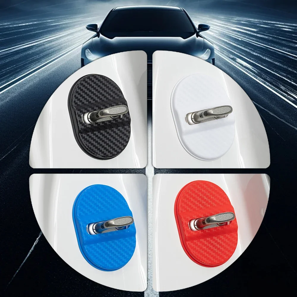 4pcs Car Door Lock Buckle Protective Pads Plastic Cushion Anti Rust Sleeve for Auto Door Latch Cover Car Decoration Accessories
4pcs Car Door Lock Buckle Protective Pads Plastic Cushion Anti Rust Sleeve for Auto Door Latch Cover Car Decoration Accessories