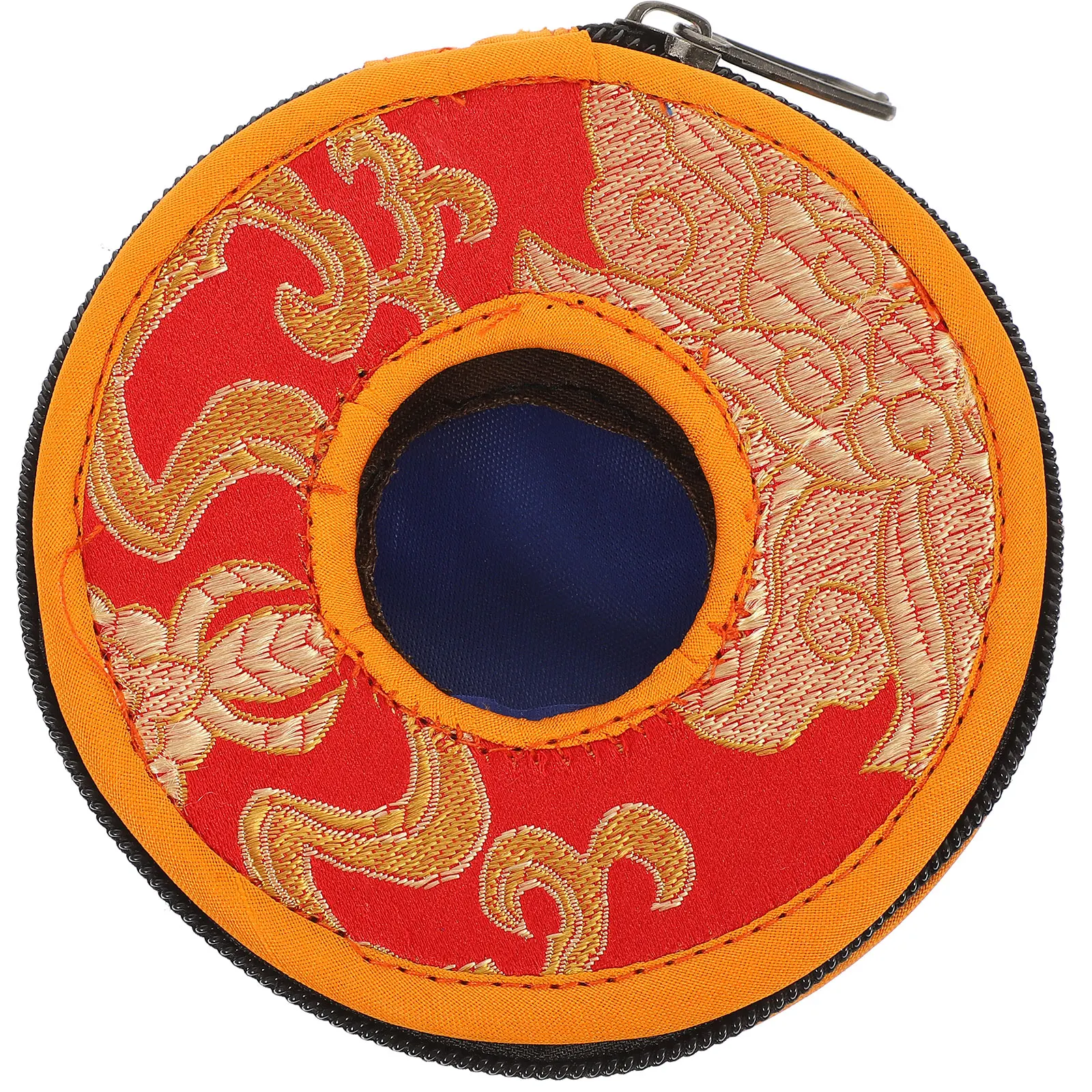 Handmade Nepal Meditation Bell Case 10cm Copper Storage Pouch Protective Sleeve Durable Practical Use Random Color Accessories 
Handmade Nepal Meditation Bell Case 10cm Copper Storage Pouch Protective Sleeve Durable Practical Use Random Color Accessories