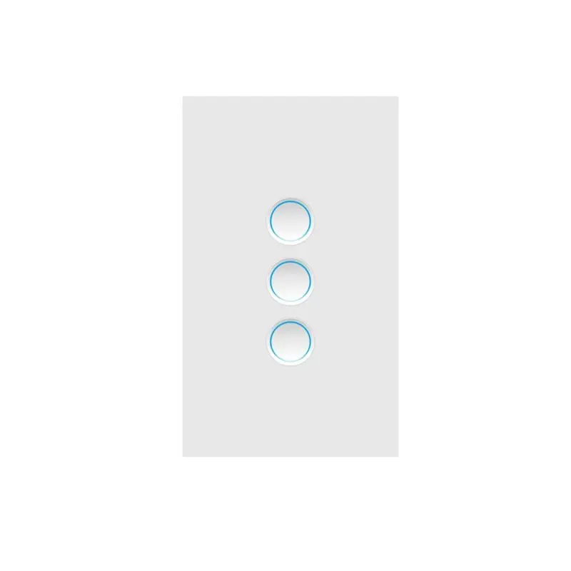 Tuya Matter Wifi Smart Light Switch Concave Glass Design For Alexa Google Home Homekit Smartthings Neutral Wiring US Standard 3-
Tuya Matter Wifi Smart Light Switch Concave Glass Design For Alexa Google Home Homekit Smartthings Neutral Wiring US Standard 3-