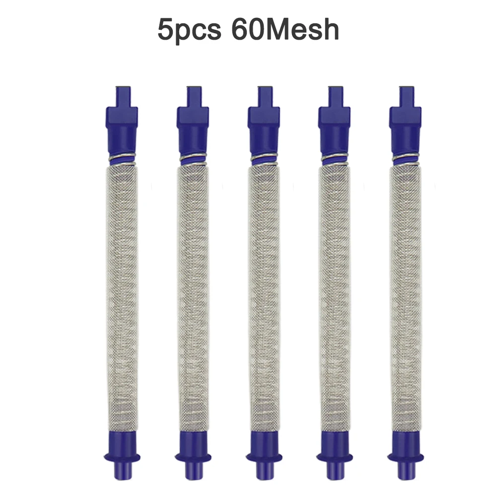 5pcs60 Mesh Airless Spray Filter Fine Tool Filter Stainless Steel Spraygun Filter Nozzle Reduce Tip Plugging Power Tool Parts
5pcs60 Mesh Airless Spray Filter Fine Tool Filter Stainless Steel Spraygun Filter Nozzle Reduce Tip Plugging Power Tool Parts