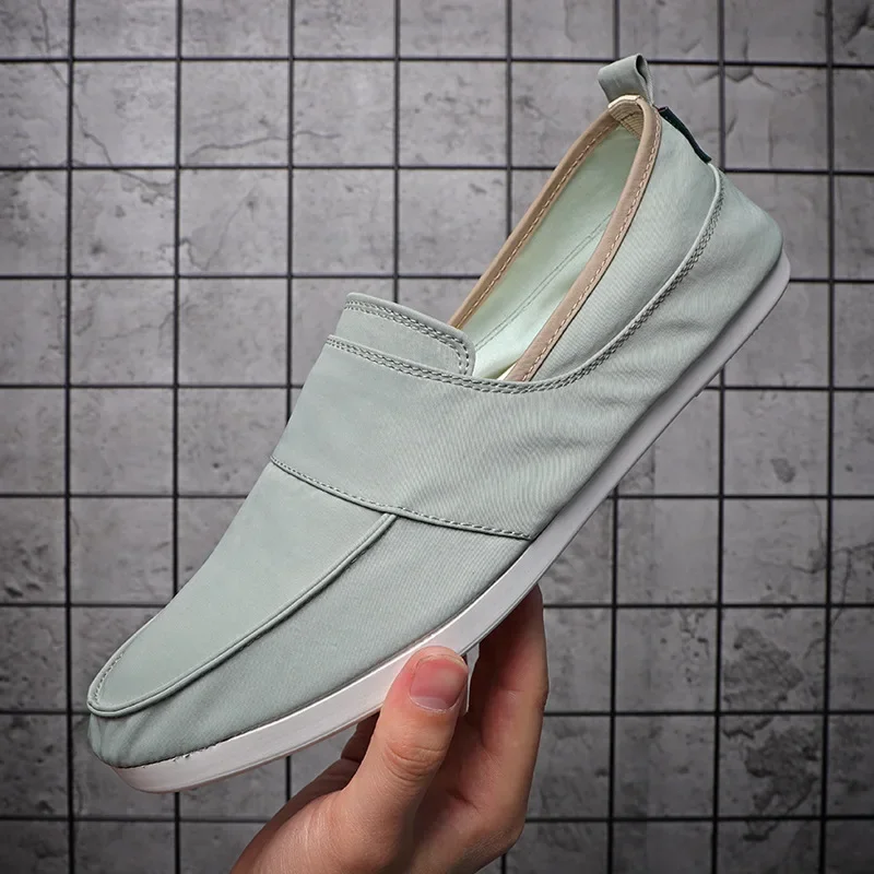 TWBEB Fashion Shoes Men Loafers Canvas Shoes Men Casual Shoes Flat Slip on Male Footwear
TWBEB Fashion Shoes Men Loafers Canvas Shoes Men Casual Shoes Flat Slip on Male Footwear