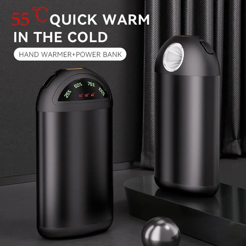 New USB Hand Warmer Power Bank Mini Portable Flashlight Self-Heating Warm Pad
New USB Hand Warmer Power Bank Mini Portable Flashlight Self-Heating Warm Pad