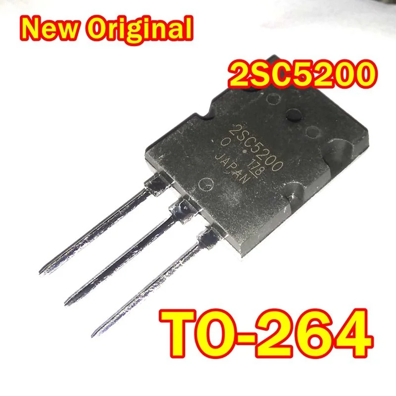 5Pcs to 50Pcs New Original 2Sc5200 To-264 Silicon Npn Power Transistors
5Pcs to 50Pcs New Original 2Sc5200 To-264 Silicon Npn Power Transistors