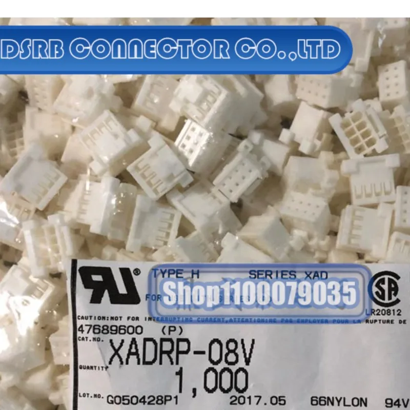 50pcs/lot XADRP-08V Plastic shell 8P 2.5MM legs width 100% New and Original connector new original
50pcs/lot XADRP-08V Plastic shell 8P 2.5MM legs width 100% New and Original connector new original