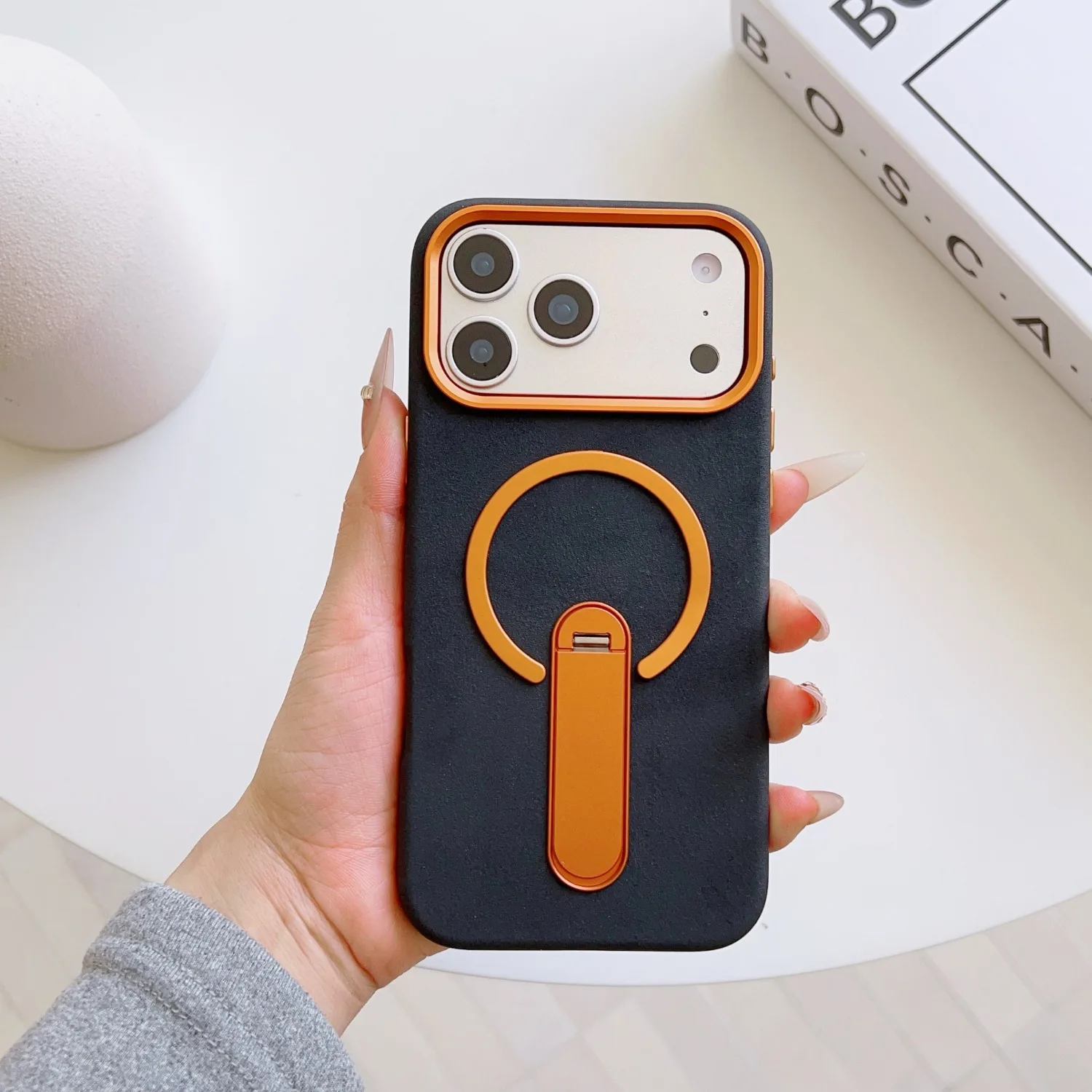 Luxury Elephant Skin Texture Magnetic Phone Case For iPhone 17 Pro Max 17Pro Metal Kickstand Shockproof Protection Cover
Luxury Elephant Skin Texture Magnetic Phone Case For iPhone 17 Pro Max 17Pro Metal Kickstand Shockproof Protection Cover