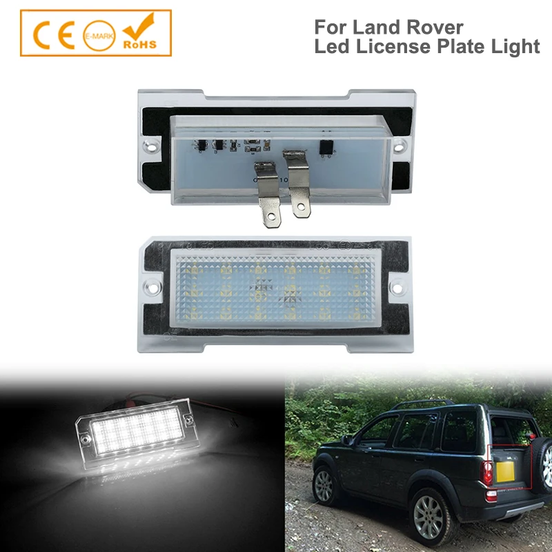 1pcs 6000k LED Rear Number Plate Light Upgrade 18SMD Licence Lamp Unit for Land Rover Freelander 1 TD4 XFC100540
1pcs 6000k LED Rear Number Plate Light Upgrade 18SMD Licence Lamp Unit for Land Rover Freelander 1 TD4 XFC100540