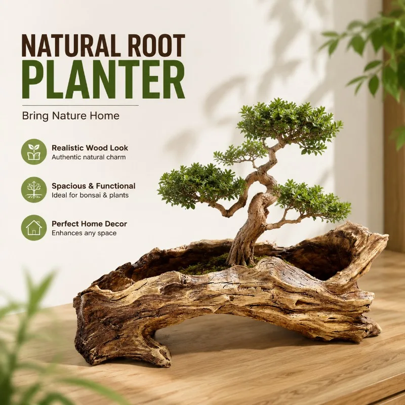 Imitated Root Wood Reptile Accessories Natural Landscape Decoration Terrarium Ornament Simulated Trunk Habitat Decor for Lizard
Imitated Root Wood Reptile Accessories Natural Landscape Decoration Terrarium Ornament Simulated Trunk Habitat Decor for Lizard