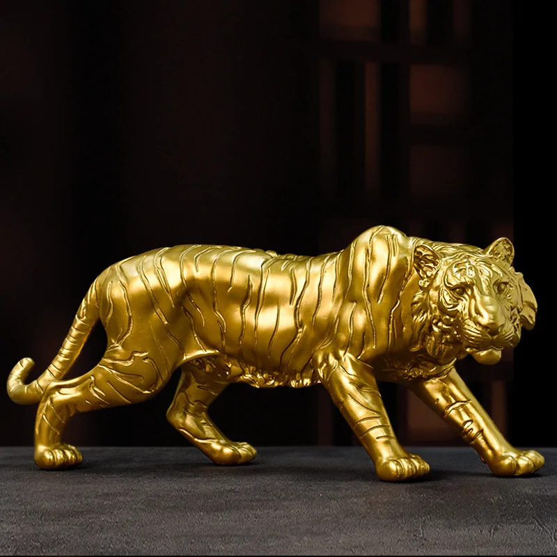 American Simulation Tiger Sculpture Resin Animal Crafts Home Wine Cabinet Entrance Decoration Decorations Premium Gifts
American Simulation Tiger Sculpture Resin Animal Crafts Home Wine Cabinet Entrance Decoration Decorations Premium Gifts