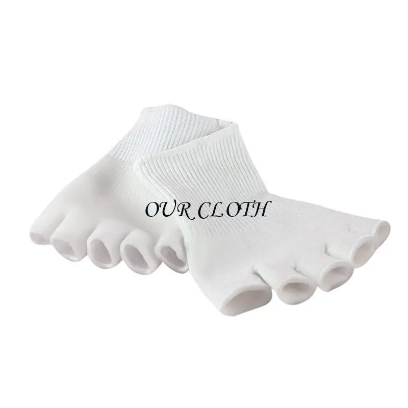 Stretchy Open Toe Gel Cushion Socks Toe Separating Anti Friction Summer Footwear Y1AC
Stretchy Open Toe Gel Cushion Socks Toe Separating Anti Friction Summer Footwear Y1AC