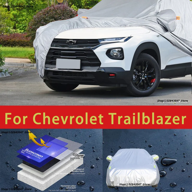 For Chevrolet Trailblazer Outdoor Protection Full Car Covers Snow Cover Sunshade Waterproof Dustproof Exterior Car accessories
For Chevrolet Trailblazer Outdoor Protection Full Car Covers Snow Cover Sunshade Waterproof Dustproof Exterior Car accessories