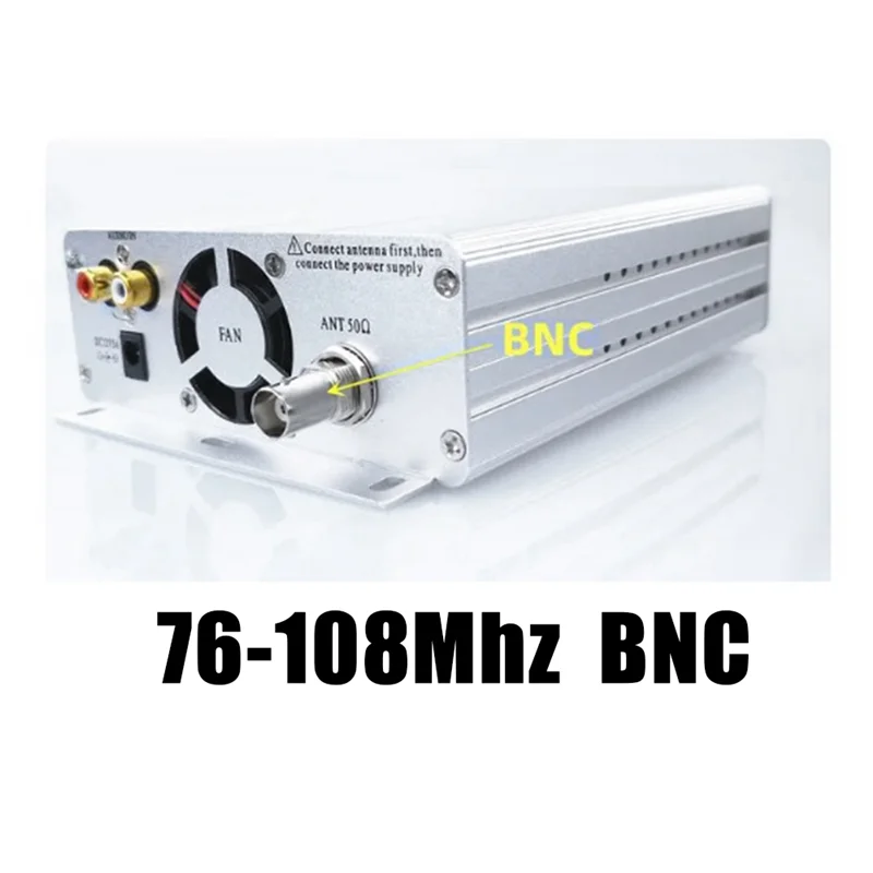 FM Transmitter Stereo 15W FM Radio 76-108Mhz BNC Multi-Functional Convenient Portable Practical Transmitter Durable Easy Install
FM Transmitter Stereo 15W FM Radio 76-108Mhz BNC Multi-Functional Convenient Portable Practical Transmitter Durable Easy Install