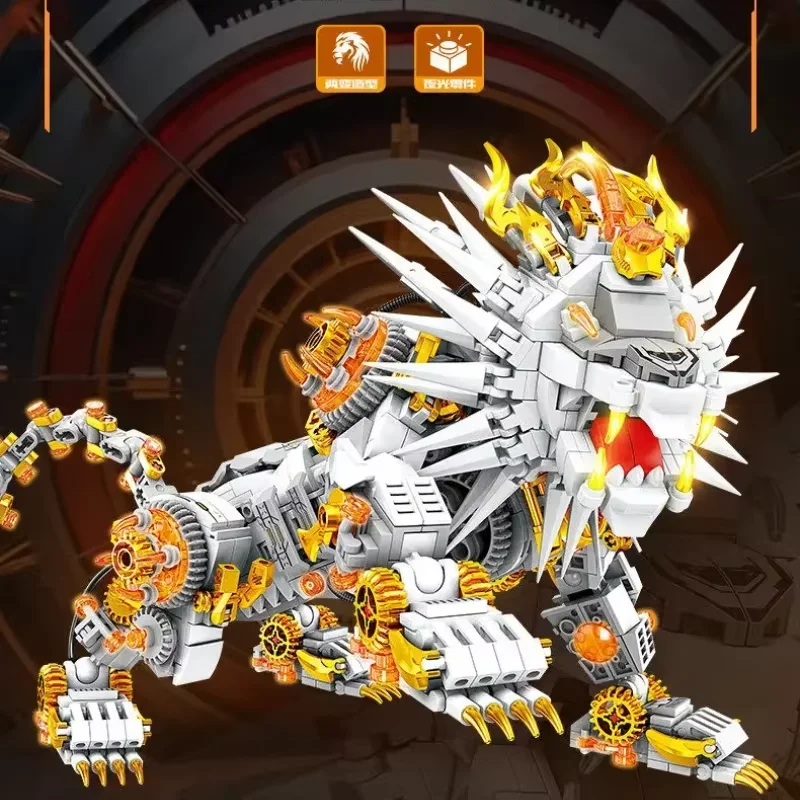 Kazi Mechanical Phantom Ninja Dragon Lion King Deformation Particle Cannon Animal Building Blocks
Kazi Mechanical Phantom Ninja Dragon Lion King Deformation Particle Cannon Animal Building Blocks