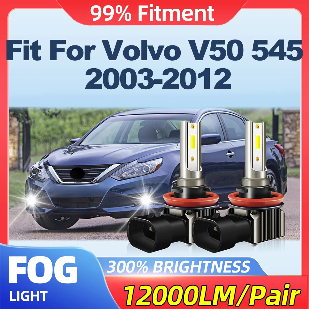 Fit For Volvo V50 545 2003-2007 2008 2009 2010 2011 2012 100W Auto Fog Lights 12000LM Fog Lamps 12V 6000K White Plug And Play
Fit For Volvo V50 545 2003-2007 2008 2009 2010 2011 2012 100W Auto Fog Lights 12000LM Fog Lamps 12V 6000K White Plug And Play