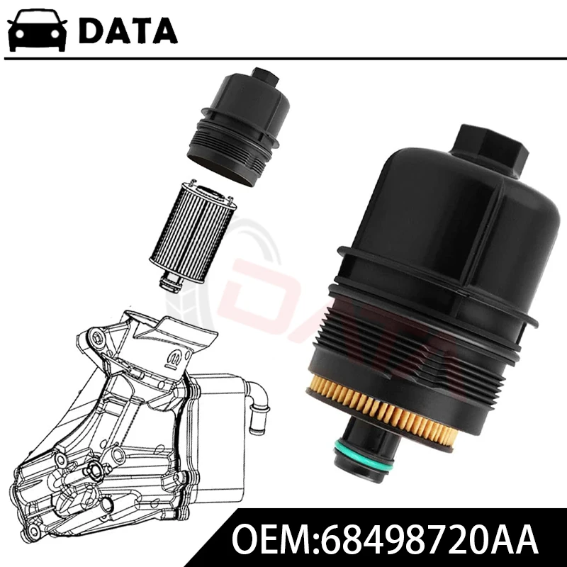 DATA Engine Oil Filter 68507598AA For Jeep Wrangler 2020-2023 Gladiator Ram 1500 2021-2023
DATA Engine Oil Filter 68507598AA For Jeep Wrangler 2020-2023 Gladiator Ram 1500 2021-2023