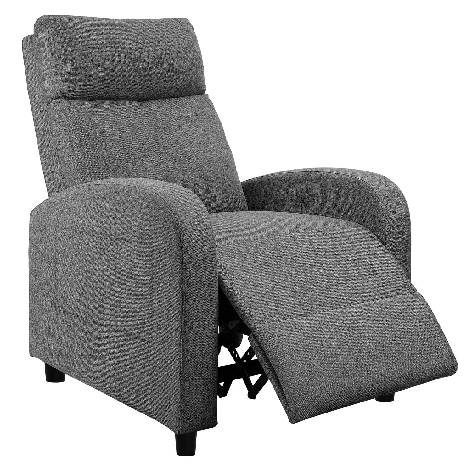 Adjustable Single Recliner Sofa Thick Cushion Backrest Modern Living Room Fabric, Customized
Adjustable Single Recliner Sofa Thick Cushion Backrest Modern Living Room Fabric, Customized