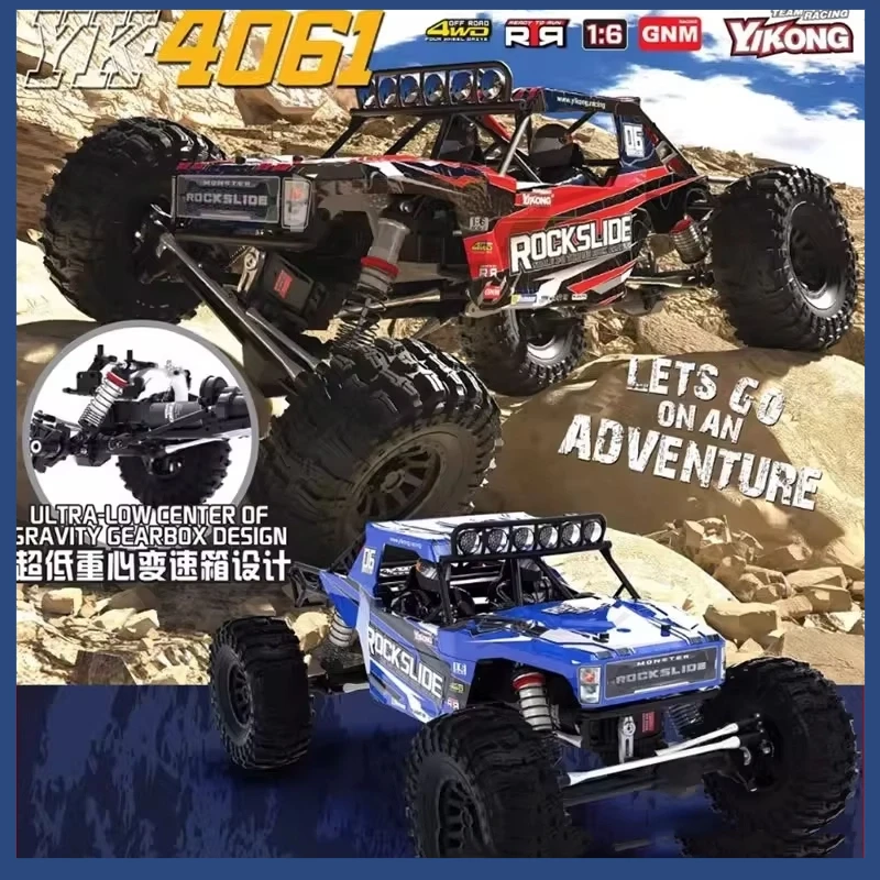 YK4061 New RC Car Remote Control Rock Slide Climbing Low Center of Gravity Electric Off-Road Model Toy for Entertainment
YK4061 New RC Car Remote Control Rock Slide Climbing Low Center of Gravity Electric Off-Road Model Toy for Entertainment