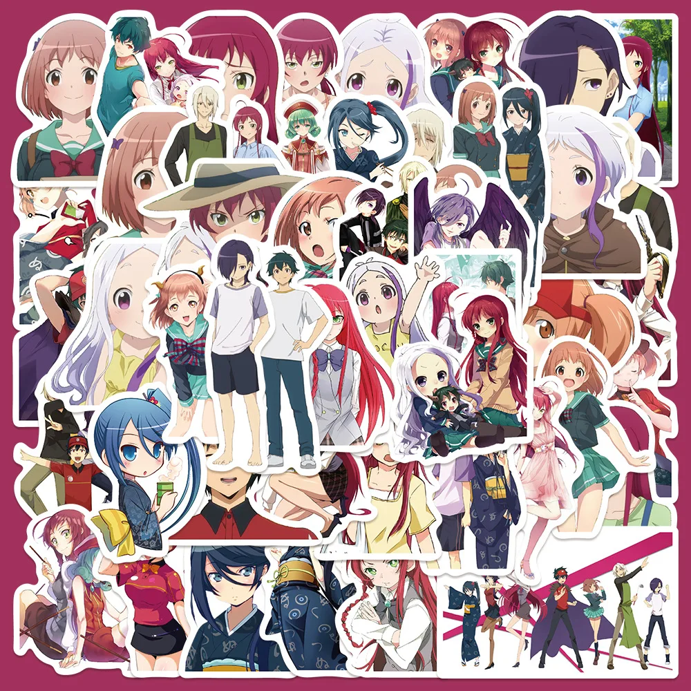 50pcs Anime The Devil Is A Part-Timer! Series Graffiti Stickers Suitable for Helmets Desktop Wall Decoration DIY Sticker Pack
50pcs Anime The Devil Is A Part-Timer! Series Graffiti Stickers Suitable for Helmets Desktop Wall Decoration DIY Sticker Pack