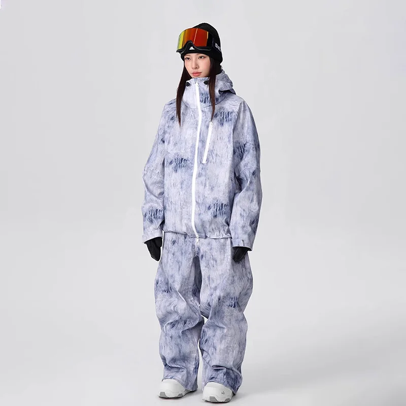 New Loose Style Female Waterproof Windproof Wear Resistant Warm Men's Tracksuit Set Outdoor Sports Winter Cold-proof Jacket Pant
New Loose Style Female Waterproof Windproof Wear Resistant Warm Men's Tracksuit Set Outdoor Sports Winter Cold-proof Jacket Pant