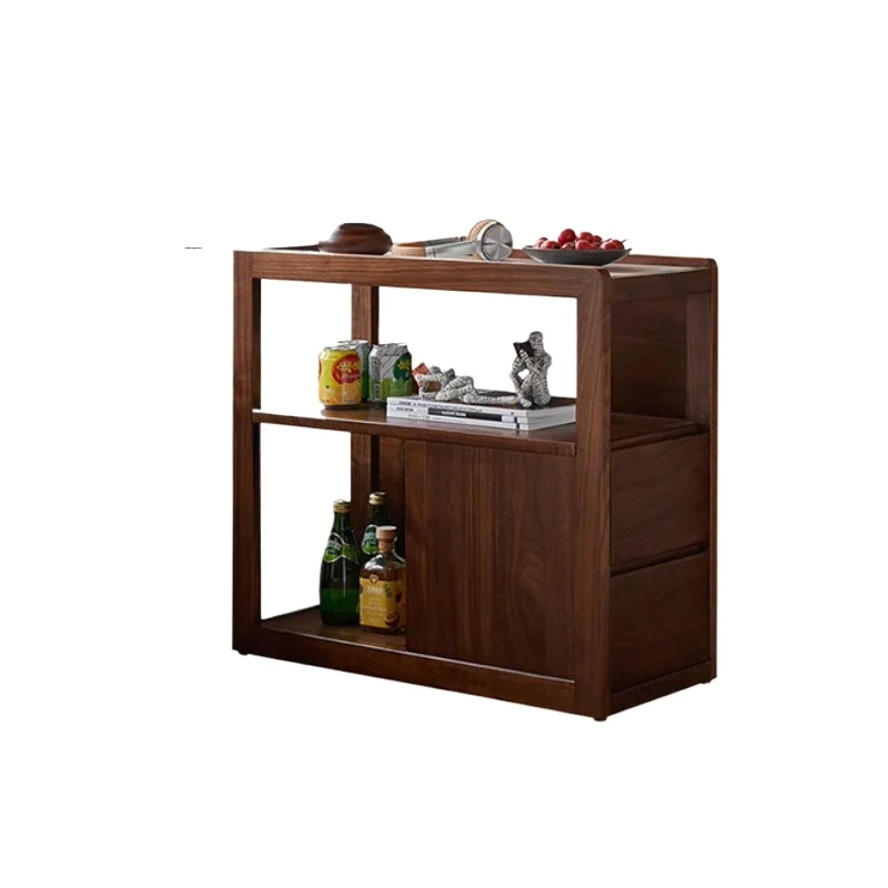 North American solid wood sofa side cabinet, rock slab side side, small apartment, living room corner
North American solid wood sofa side cabinet, rock slab side side, small apartment, living room corner