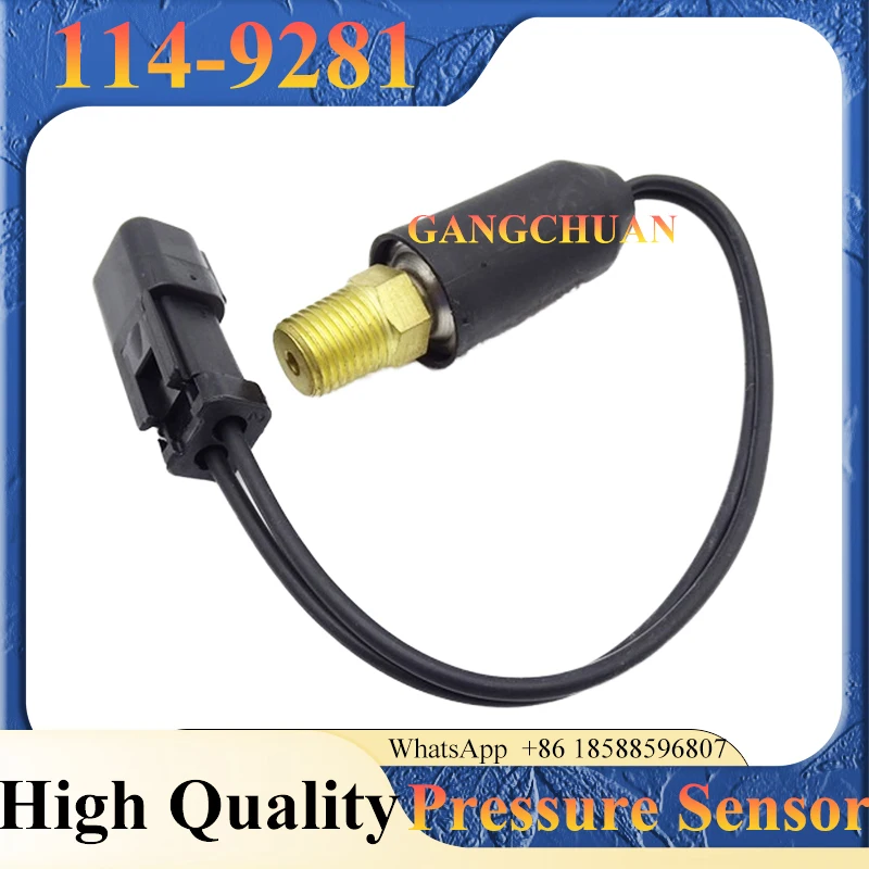 Pressure Sensor 114-9281 1149281 for Tractor D4H D5H D6H D7H XL 973 1114-9281
Pressure Sensor 114-9281 1149281 for Tractor D4H D5H D6H D7H XL 973 1114-9281