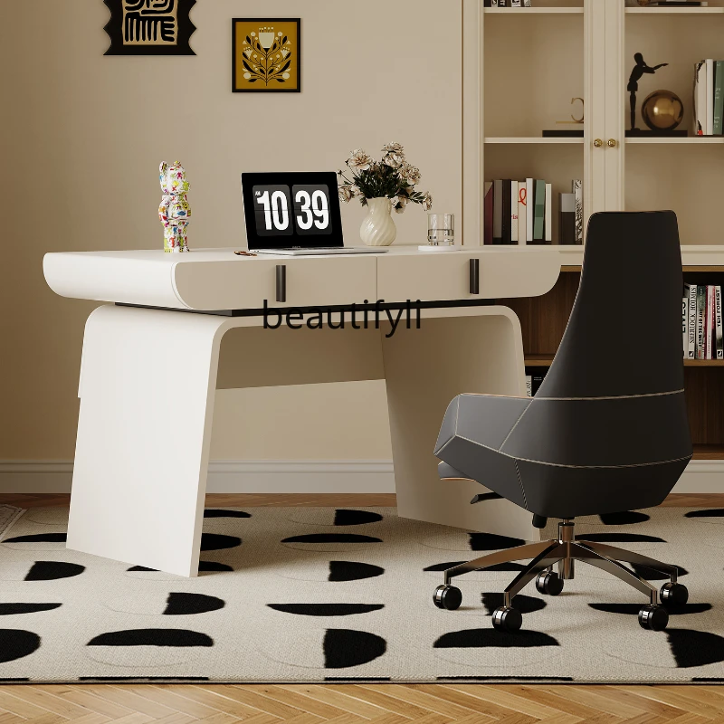 French Cream Style Designer Model 1.2 M Desk Light Luxury High-Grade Small Apartment Home Computer Desk
French Cream Style Designer Model 1.2 M Desk Light Luxury High-Grade Small Apartment Home Computer Desk