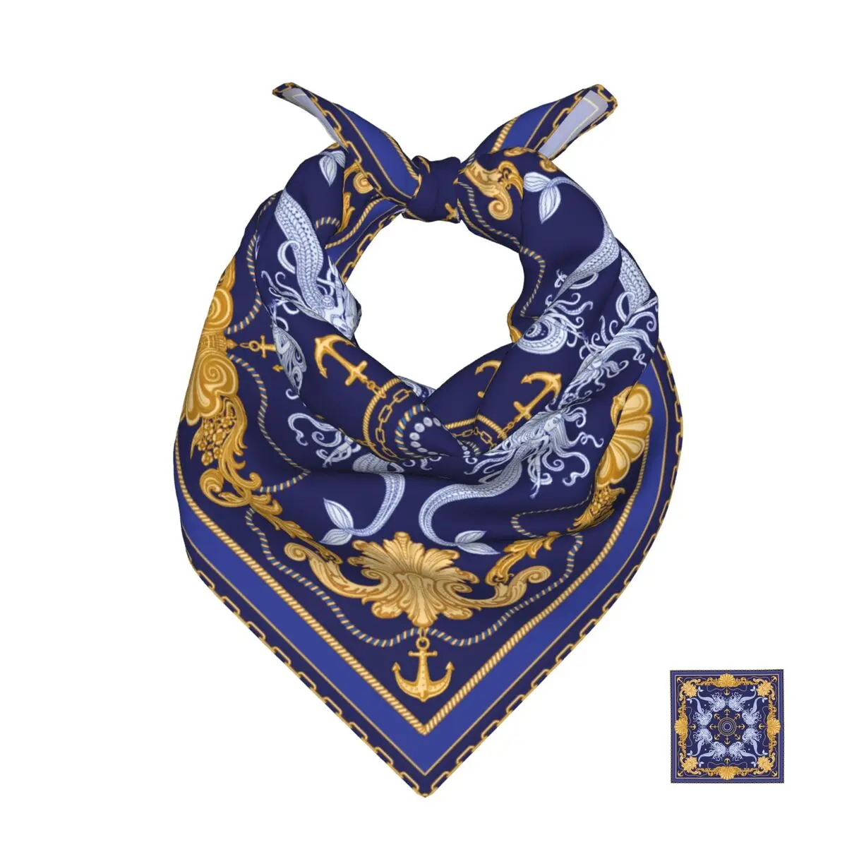 Gold Chains And Anchor Square Towel Multifunctional Neck Scarf Hair Bandana
Gold Chains And Anchor Square Towel Multifunctional Neck Scarf Hair Bandana